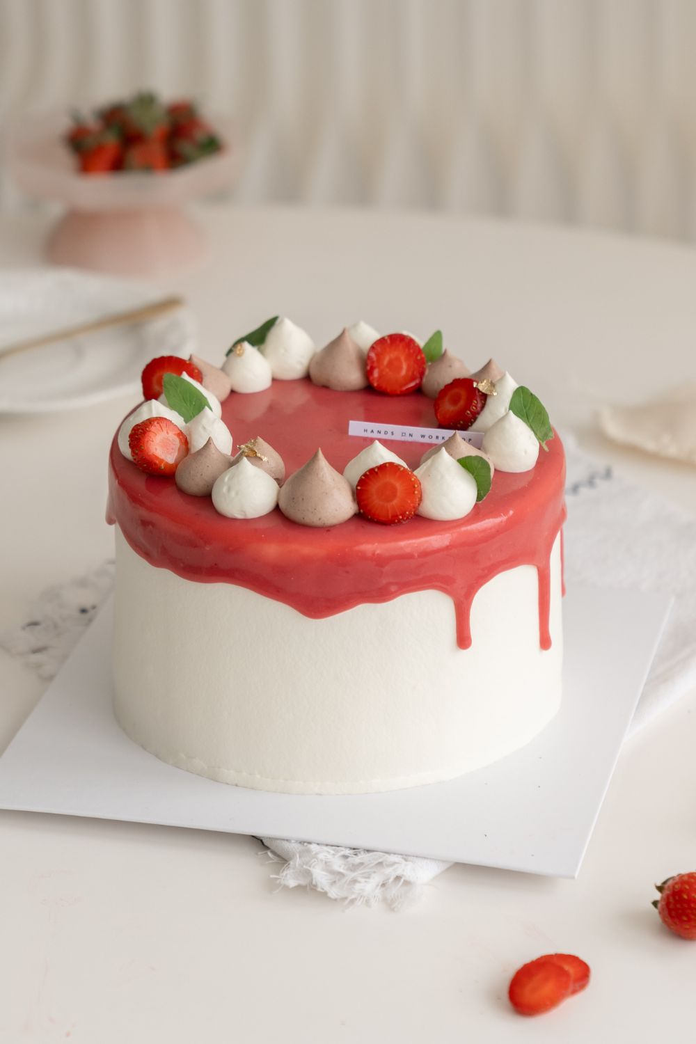 Strawberry Chocolate Cake Baking & Decoration Class