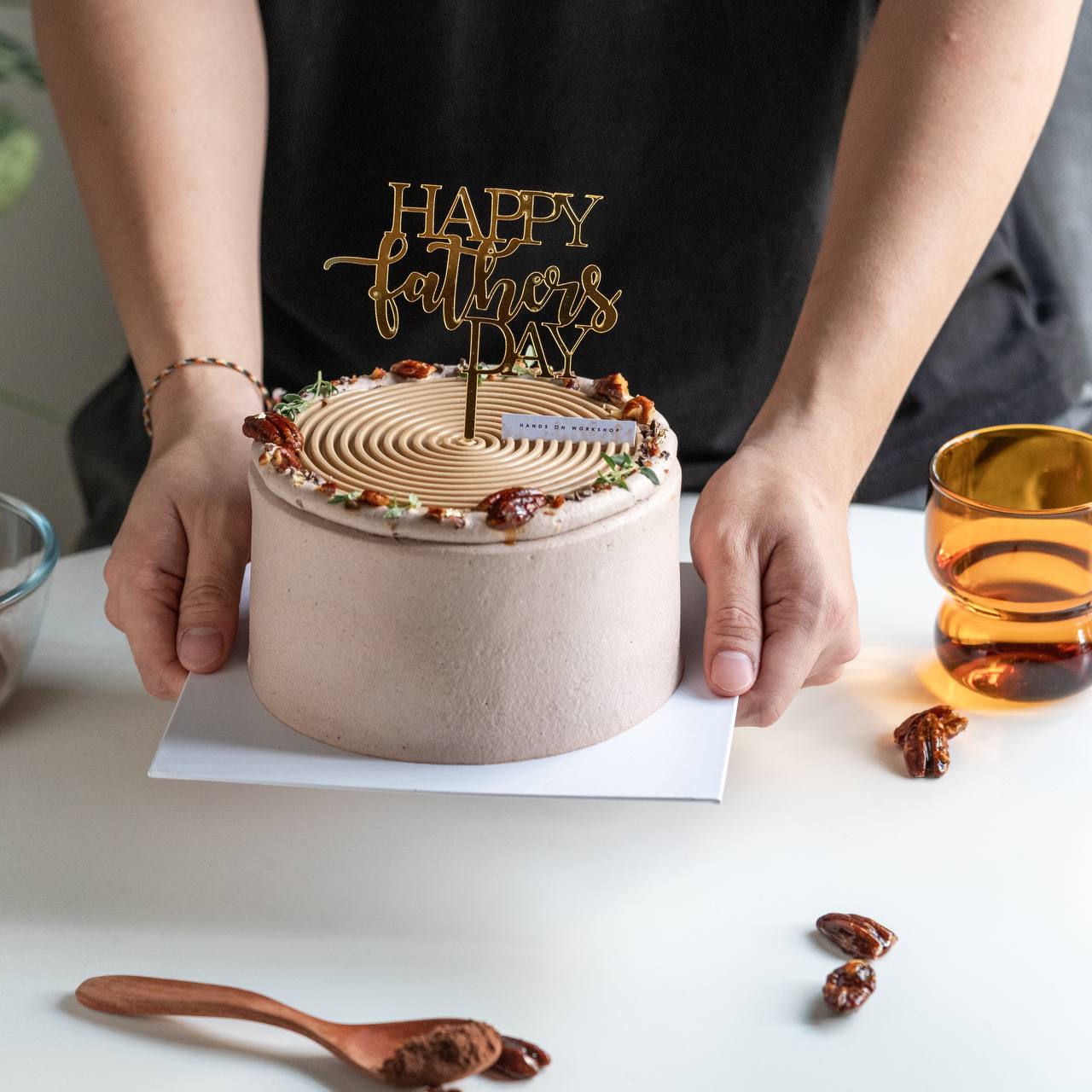 Valhorna Chocolate Cake with Coffee and Pecan Nuts