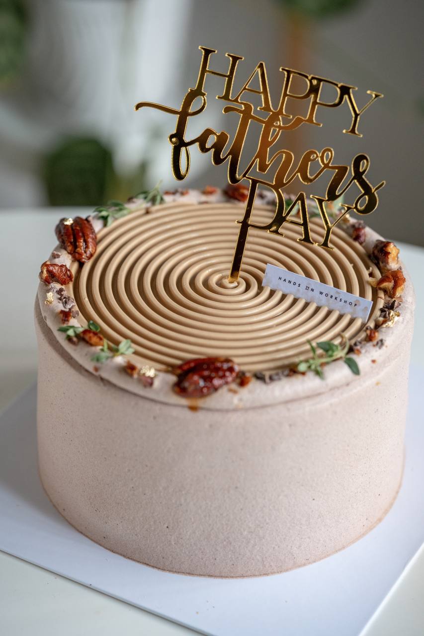 Valhorna Chocolate Coffee Pecan Cake