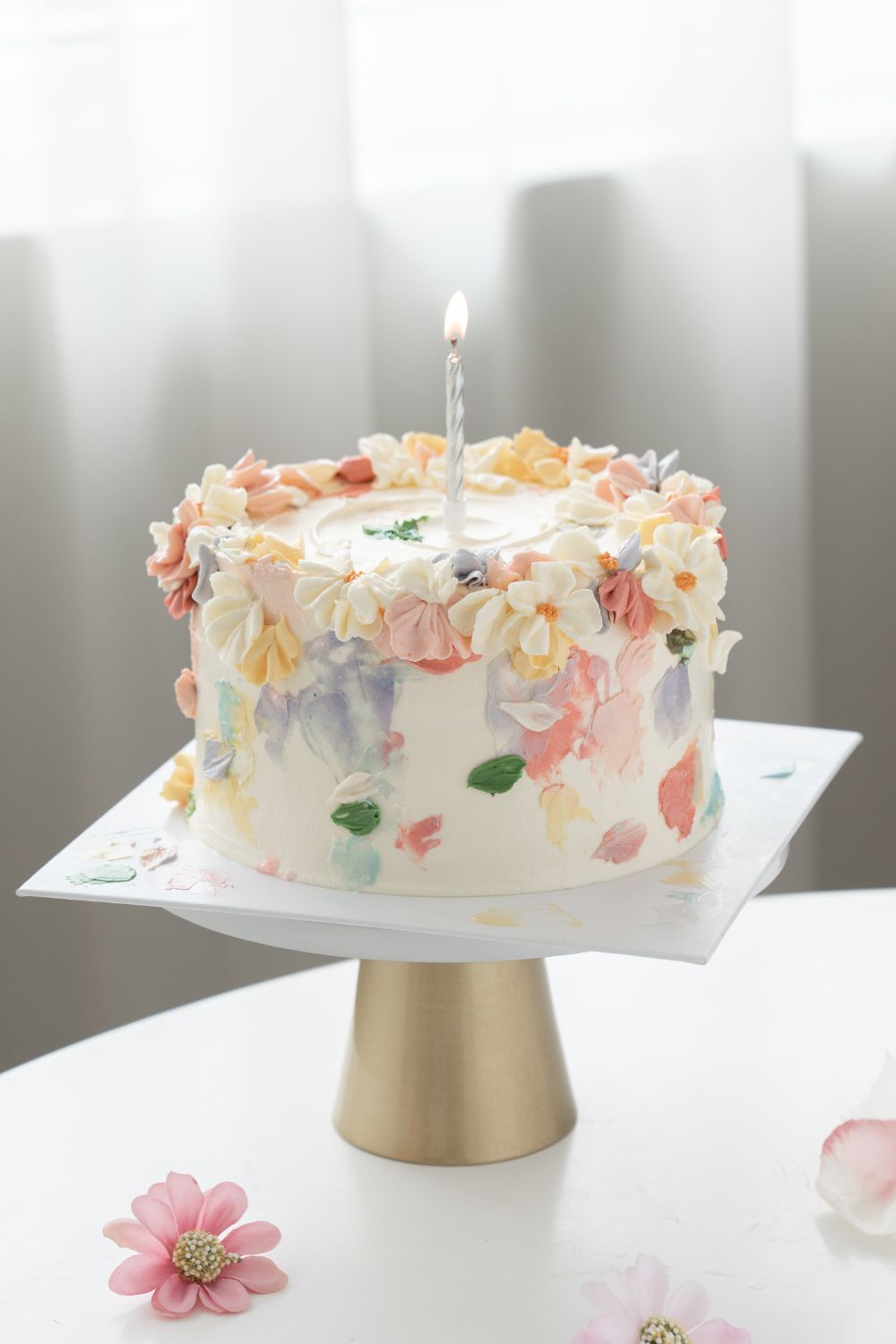 Buttercream Flower Piping Cake Piping & Decoration Class