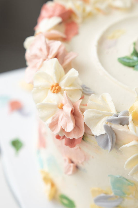 Buttercream Flower Piping Cake Piping & Decoration Class