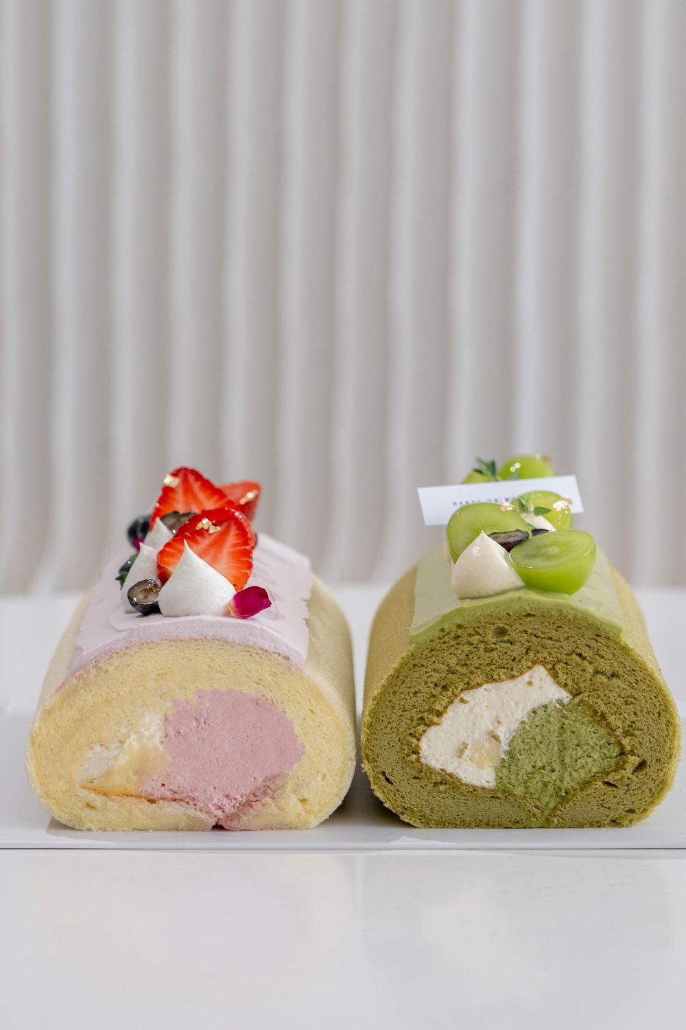 Raspberry & Matcha Yuzu Roll Cake Baking & Decoration Class