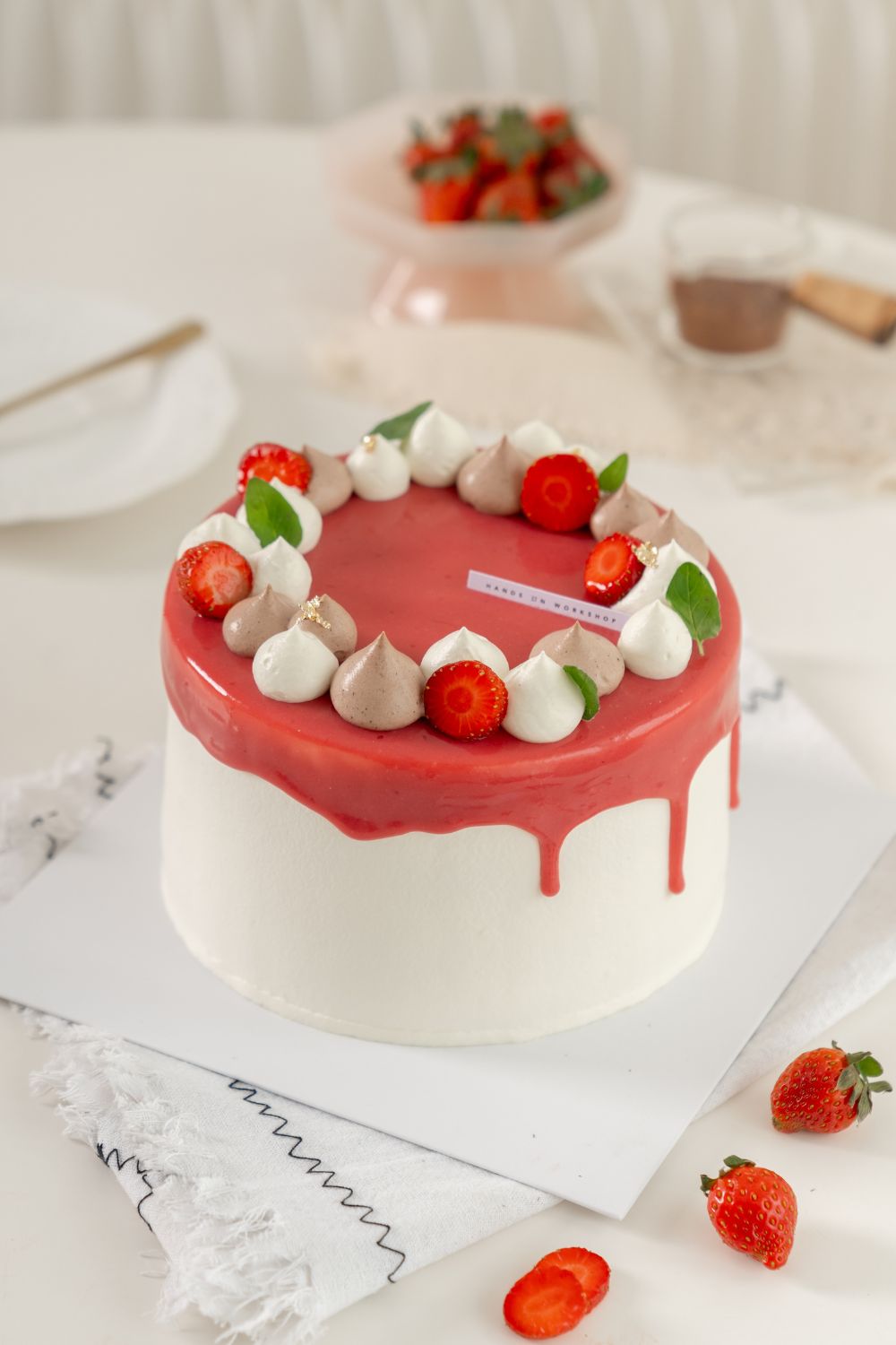 Strawberry Chocolate Cake