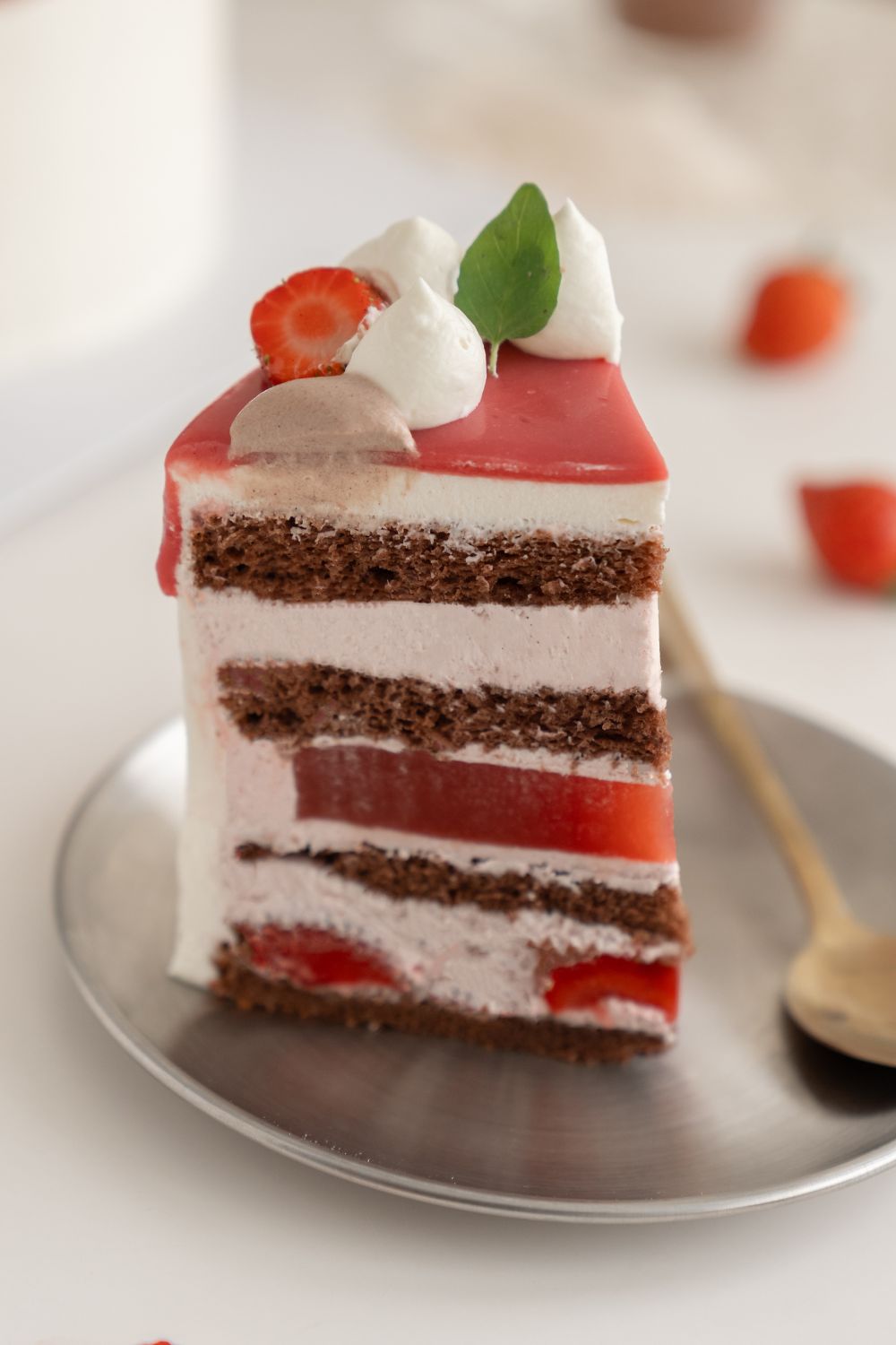 Strawberry Chocolate Cake